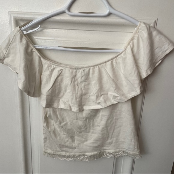 White off the shoulder top - Picture 2 of 2